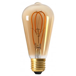 Ampoule Edison Filament Led LOOPS 5W Finition Ambré