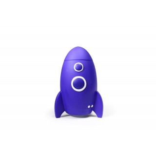 Rocket Led - Veilleuse en forme de fusée couleur galaxy